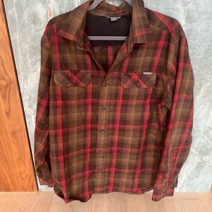 Eddie Bauer Plaid Button-Up Shirt